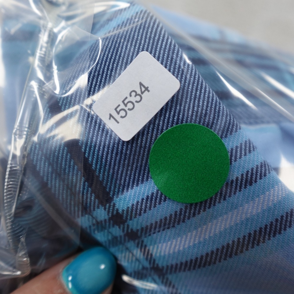 Dixxon Flannel Shirt Mens Large Blue Axel Crew Foundation Button Up Long Sleeve - Picture 15 of 15